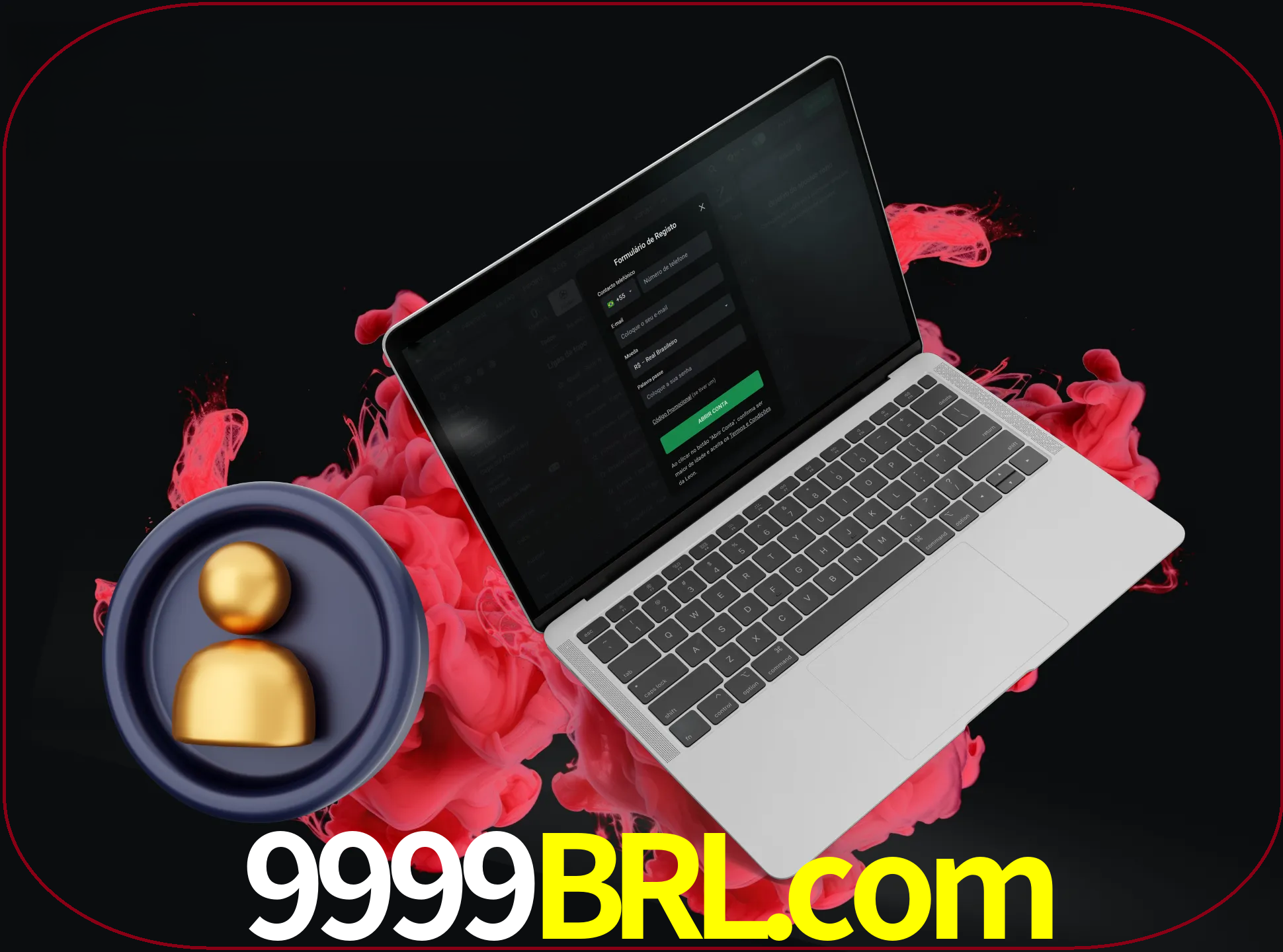 No cabeçalho do site 9999brl, clique no botão que o levará a um formulário especial onde terá de introduzir as suas informações actuais.