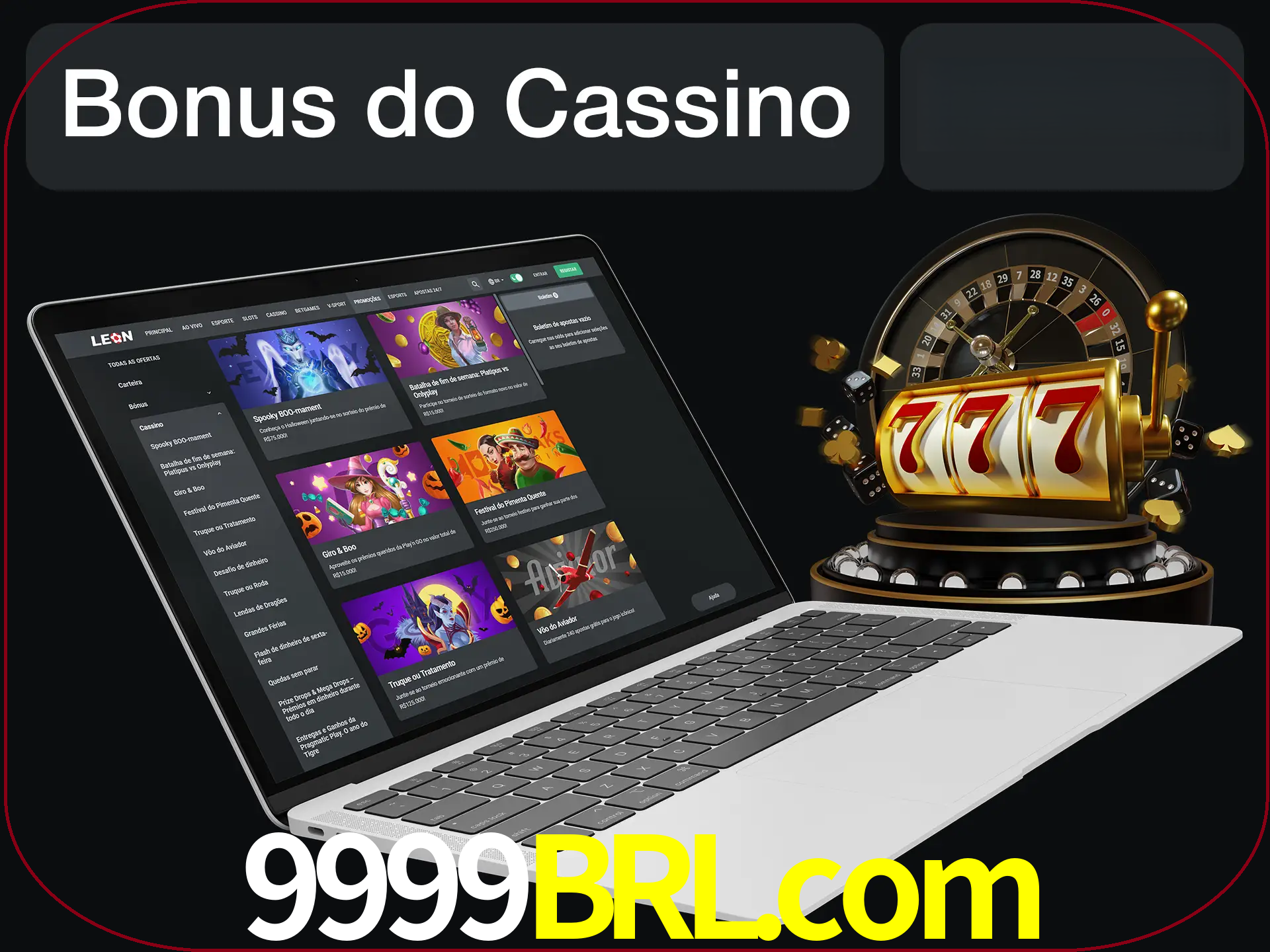 Use o bônus do cassino para começar melhor.
