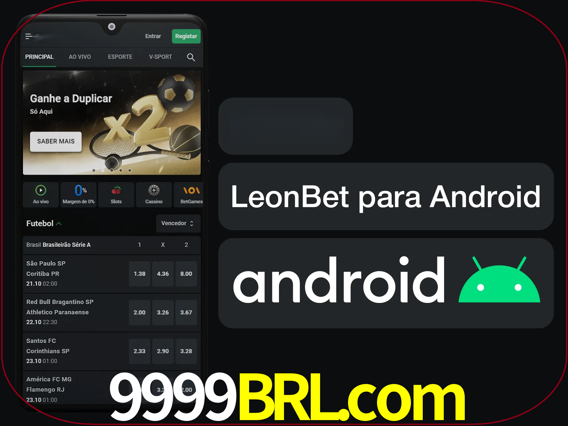 Adquira sua versão poket de LeonBet.