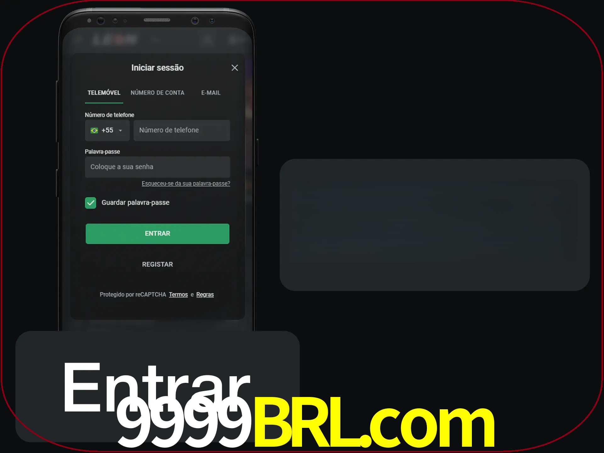 Faça o login para começar a apostar e jogar no cassino.