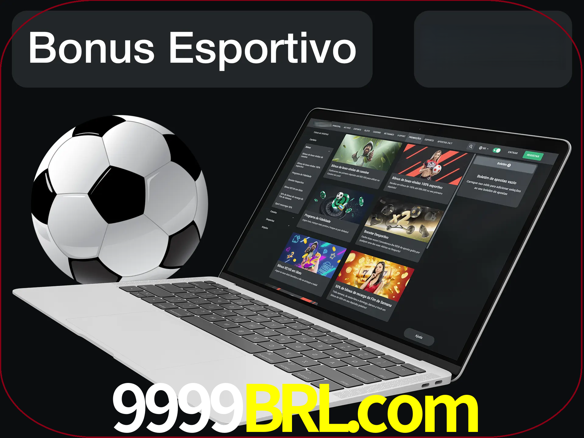 Antes de começar a apostar, use o bônus esportivo.